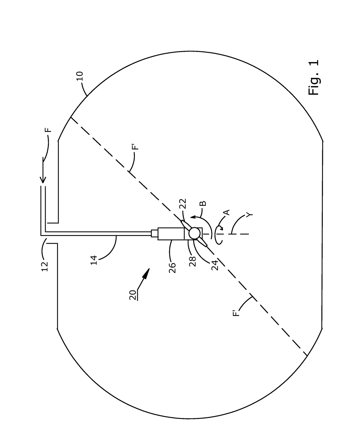 Rotary impingement cleaning device with replaceable cartridge gear train