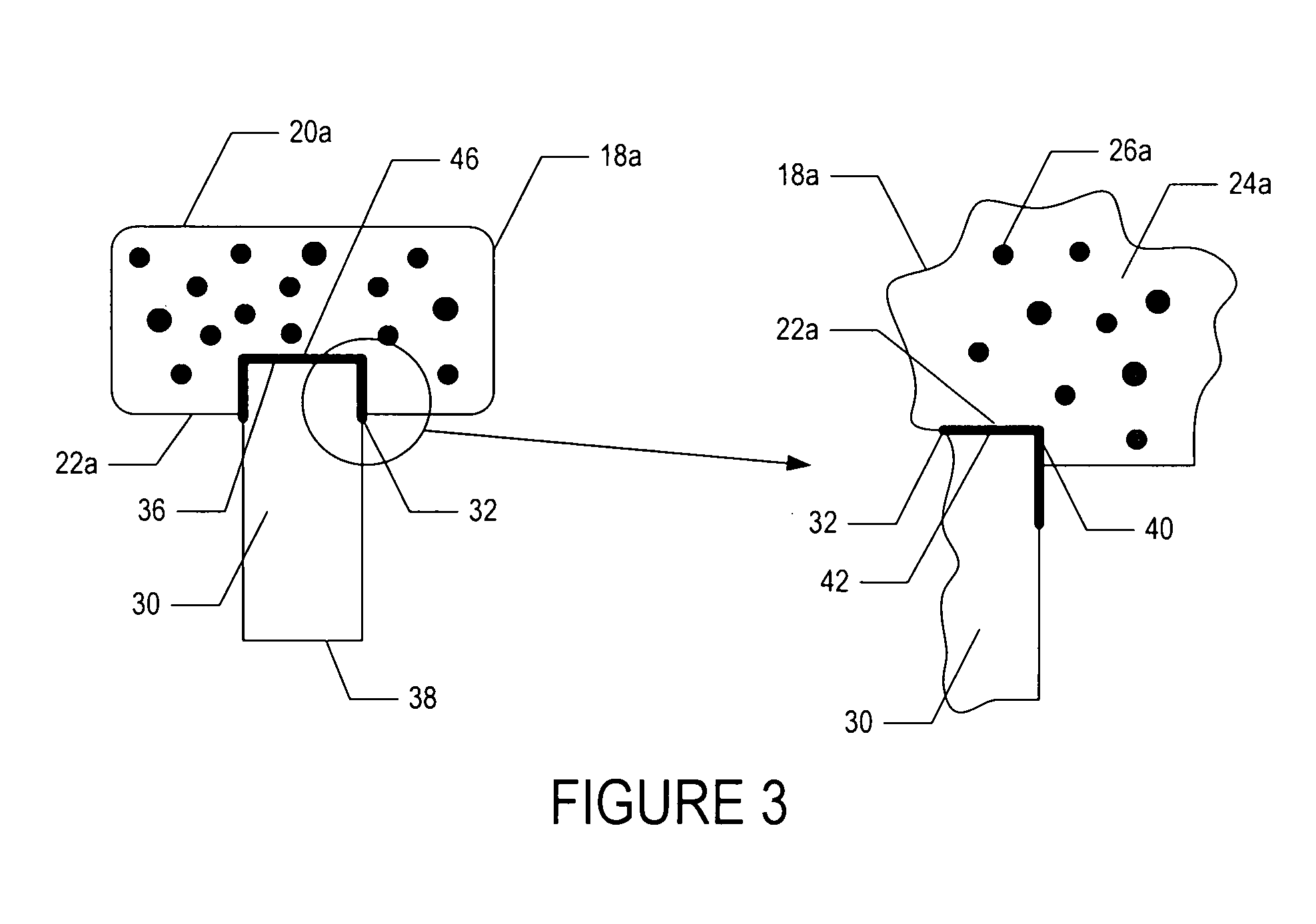 Synthetic osteochondral composite and method of fabrication thereof