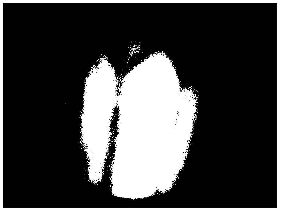 Identification method and identification device on basis of hand vein images