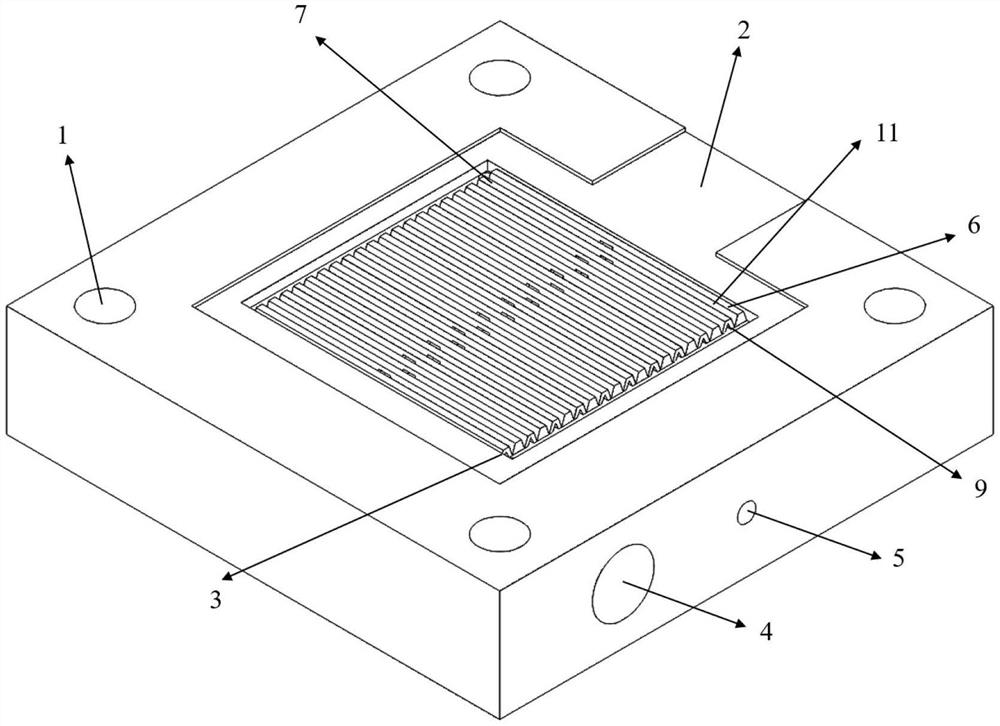 A fuel cell bipolar plate and method of making the same