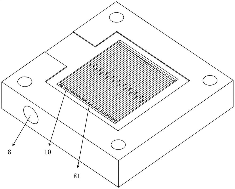 A fuel cell bipolar plate and method of making the same