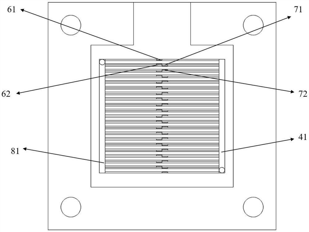 A fuel cell bipolar plate and method of making the same