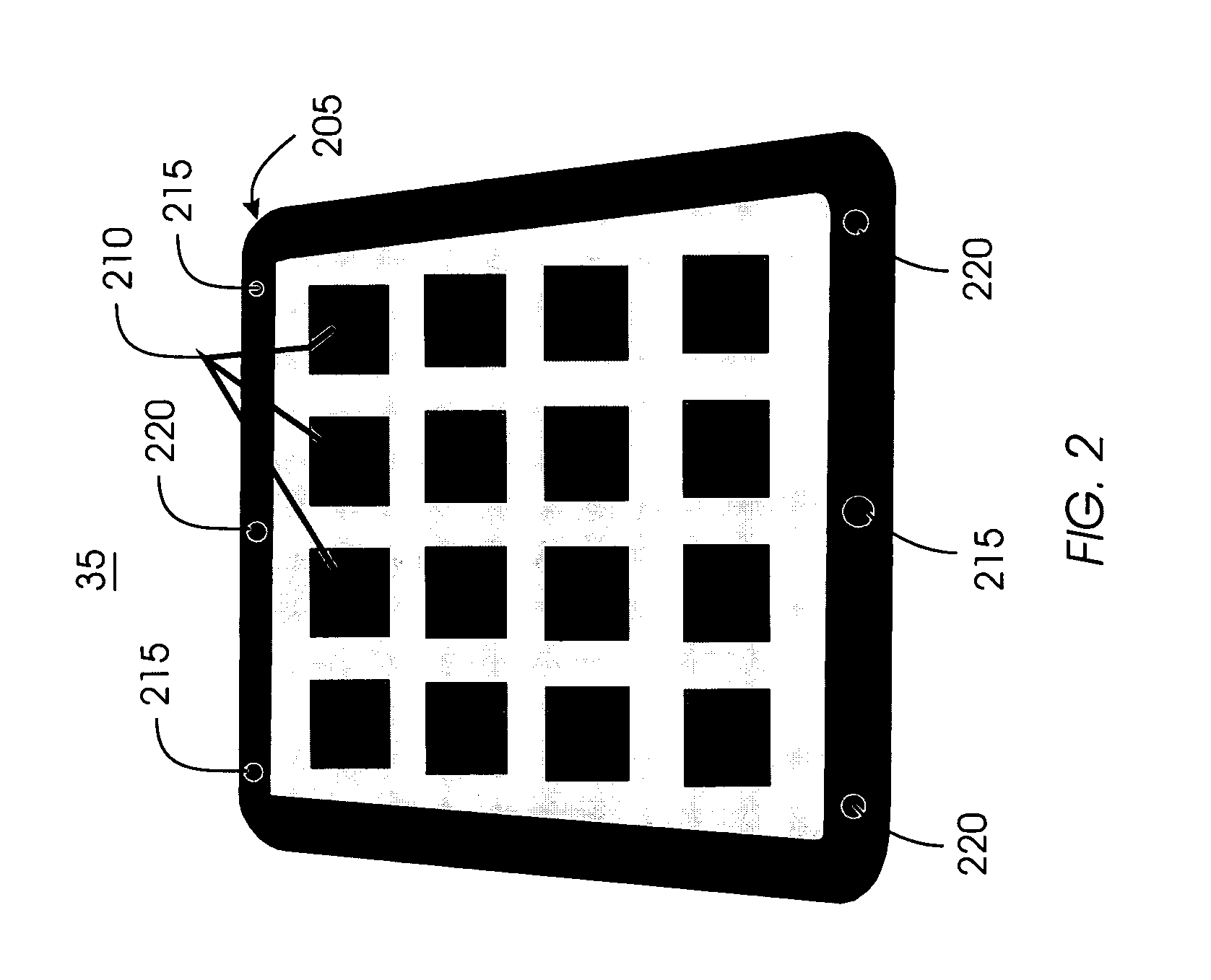 Mechanism for self-alignment of communications elements in a modular electronic system