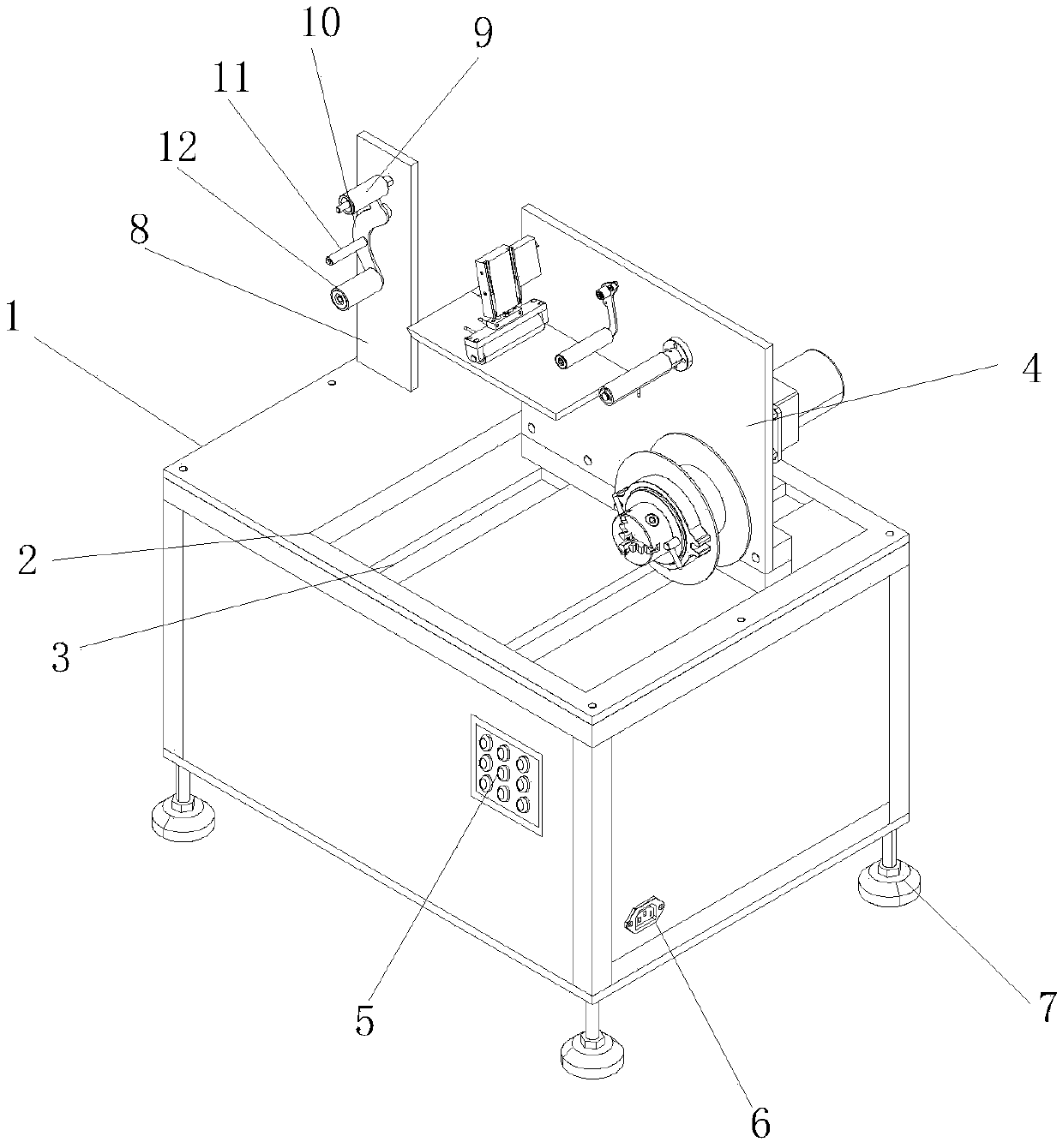 Wire guiding machine for bonding wire production