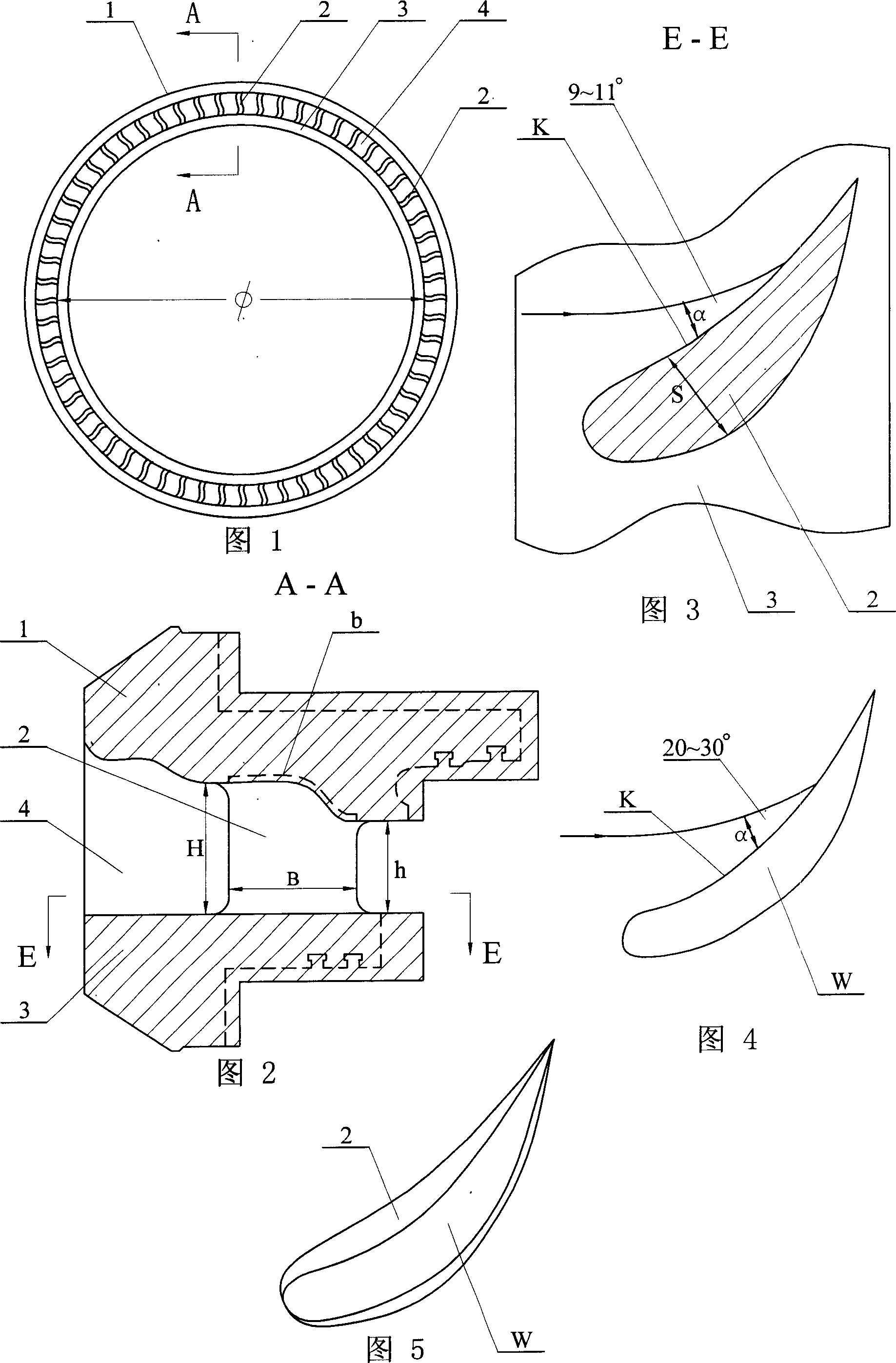 Solid particle erosion resistant steam turbine nozzle