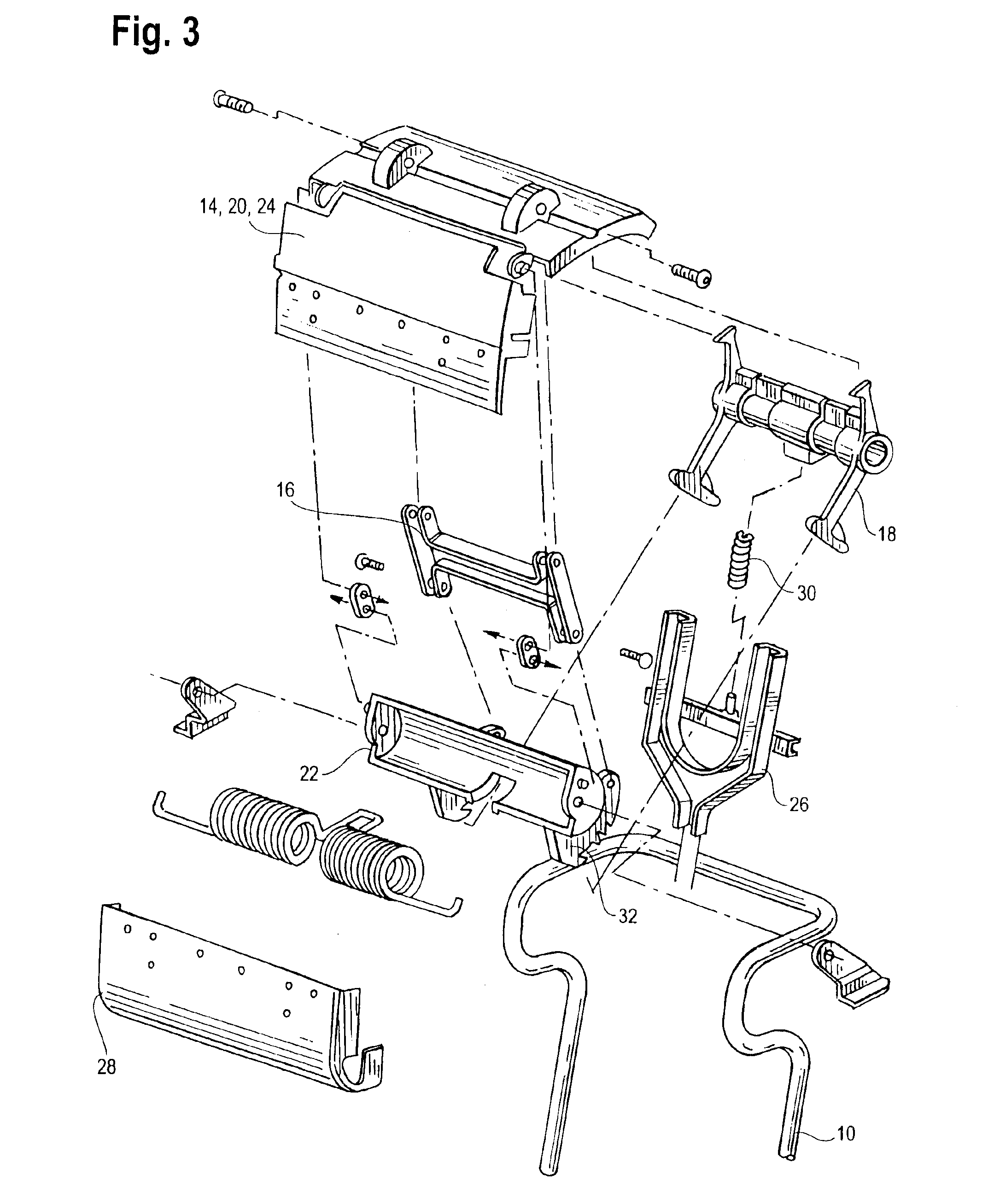 Dynamic flip-up head restraint