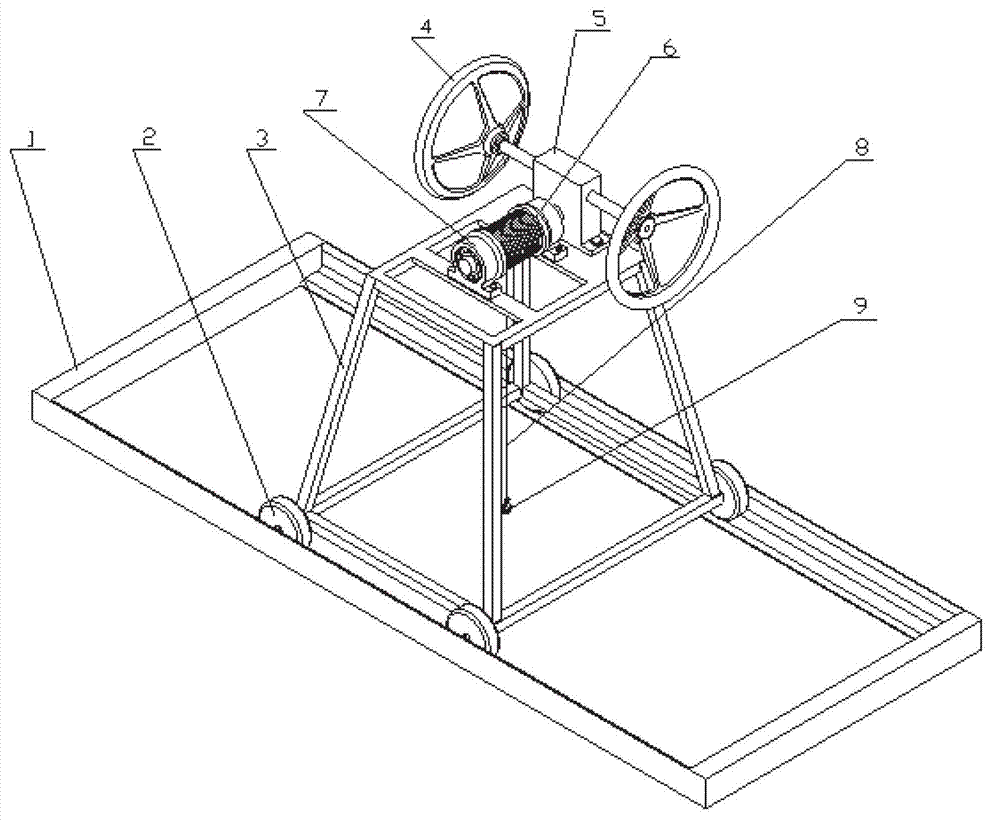 Hoisting frame