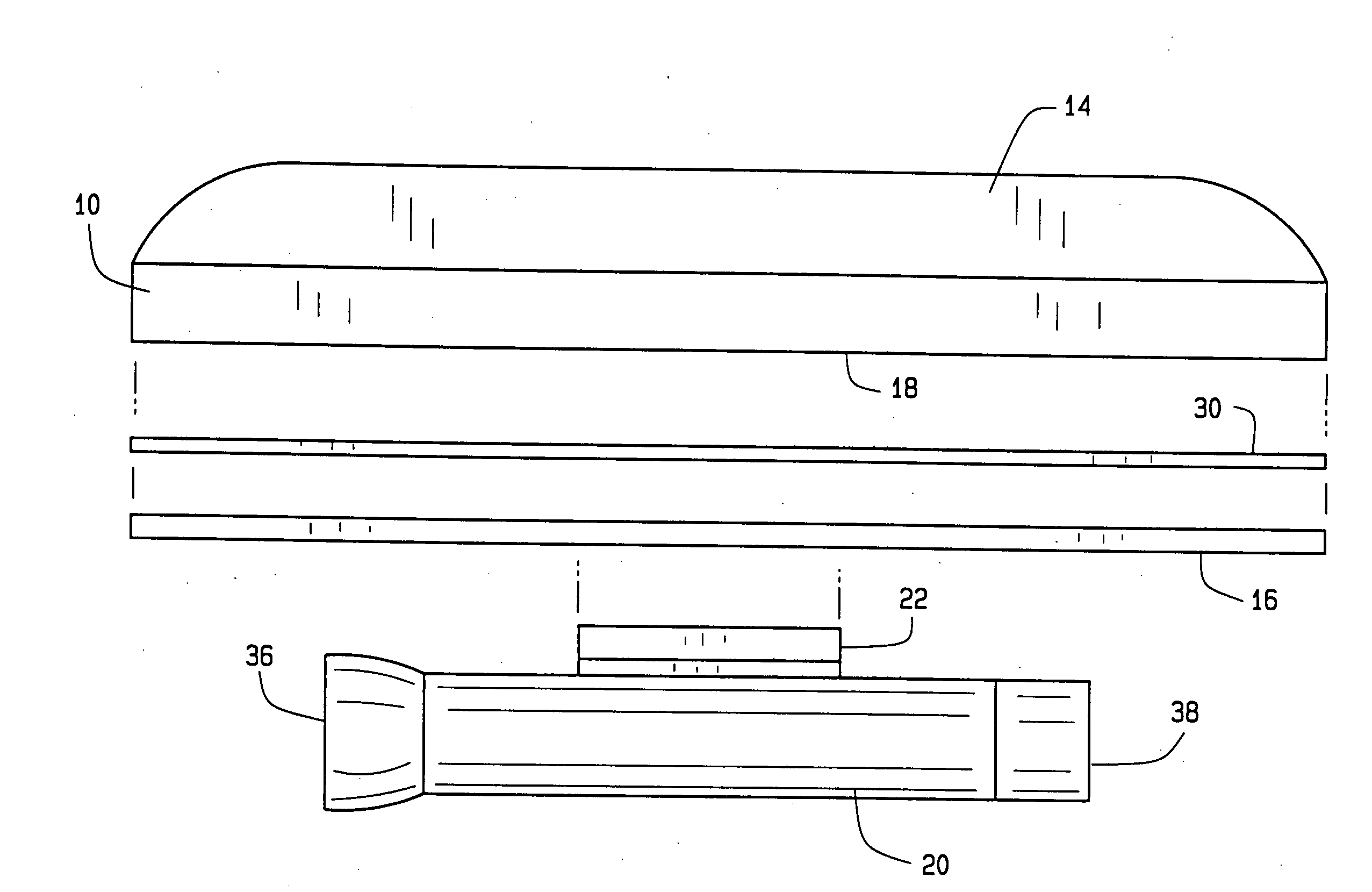 Wheelchair lighting system