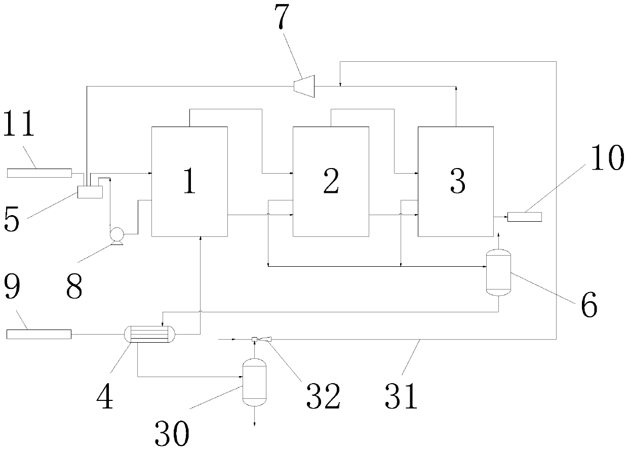 MVR multi-effect evaporation condensate recycling system