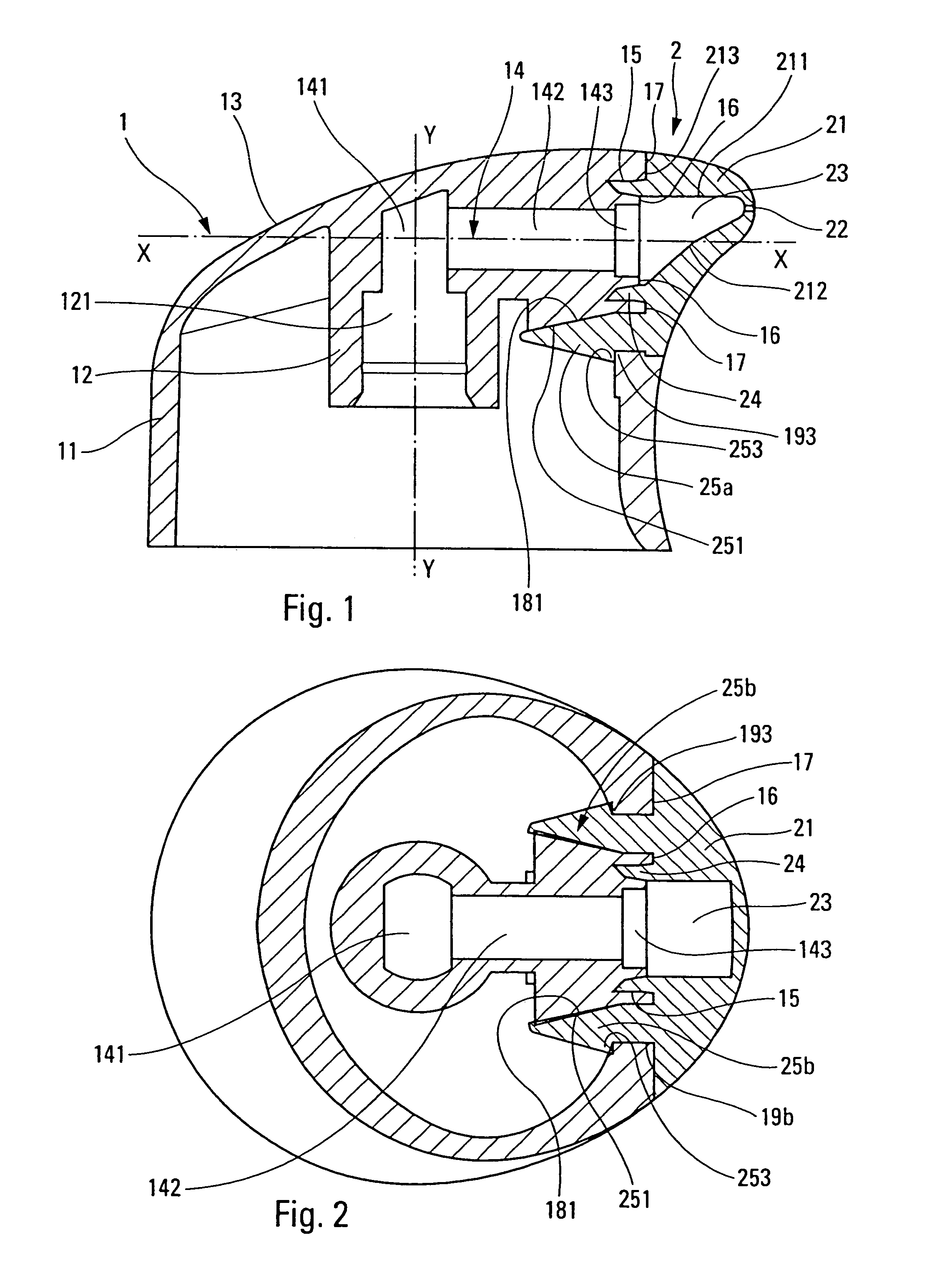 Fluid dispenser head