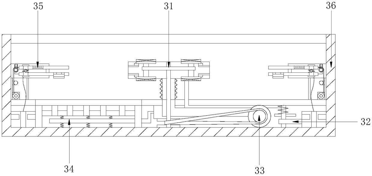 Vacuum forming packaging machine for strip-shaped packaging bags