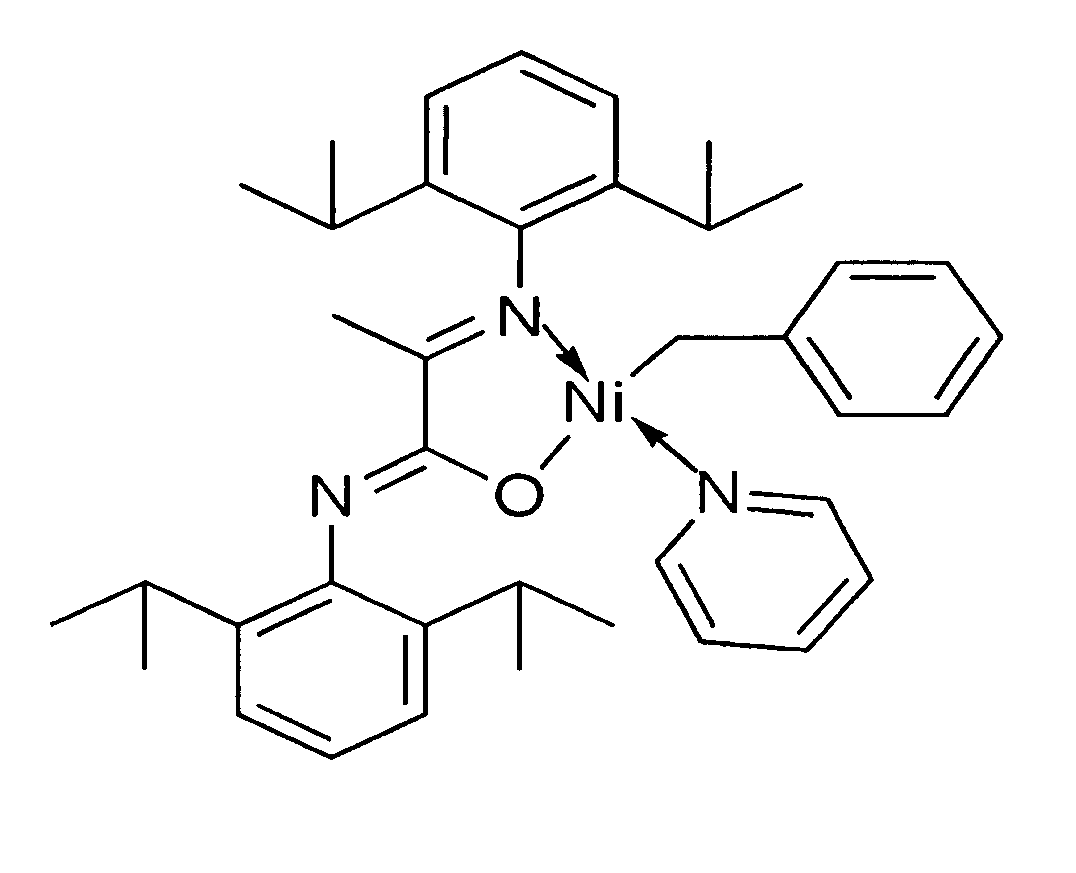 Single component, phosphine-free, initiators for ethylene homopolymerization and copolymerization with functionalized co-monomers