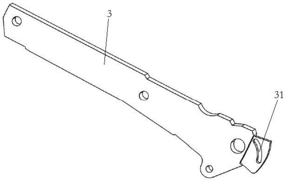 Current limiting structure and circuit breaker