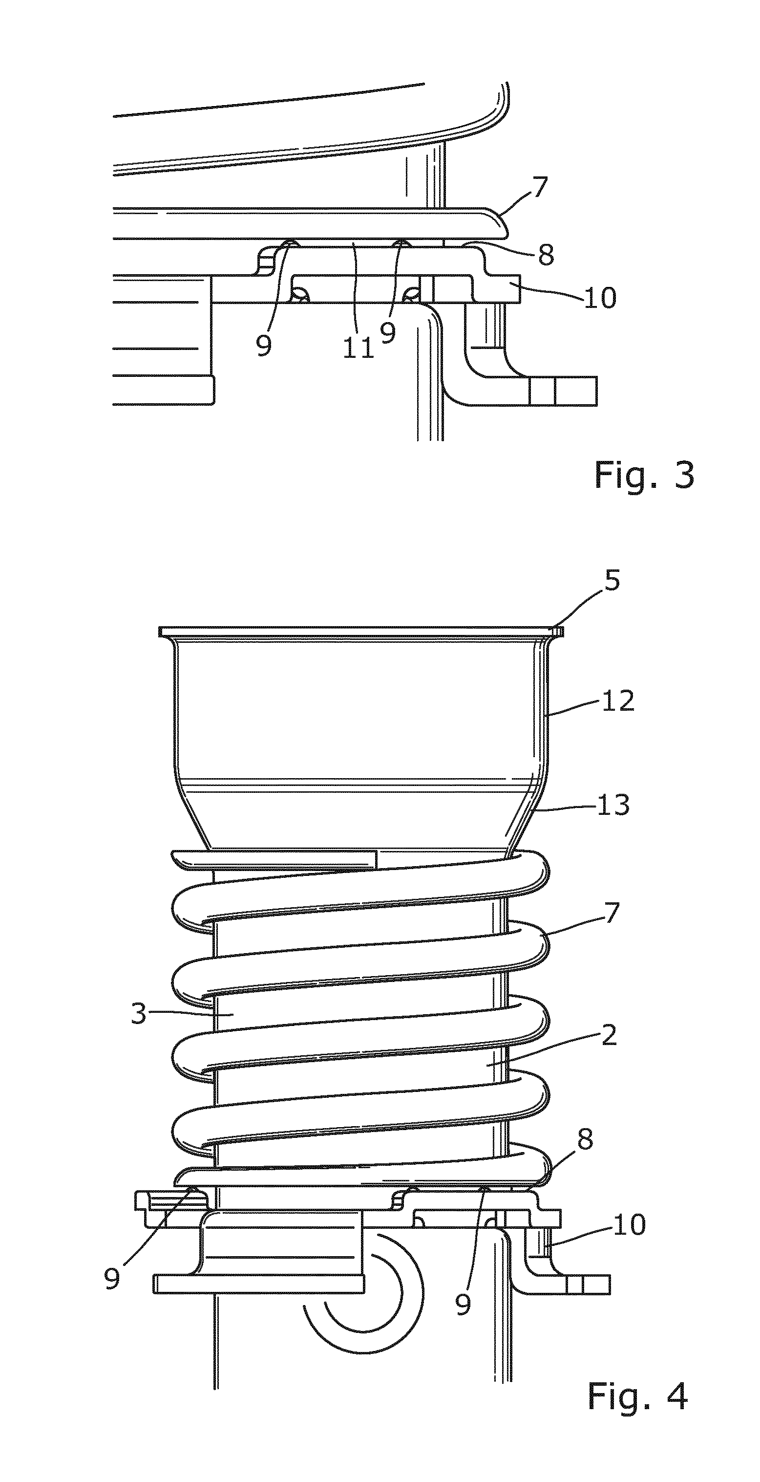 An extractor tube element