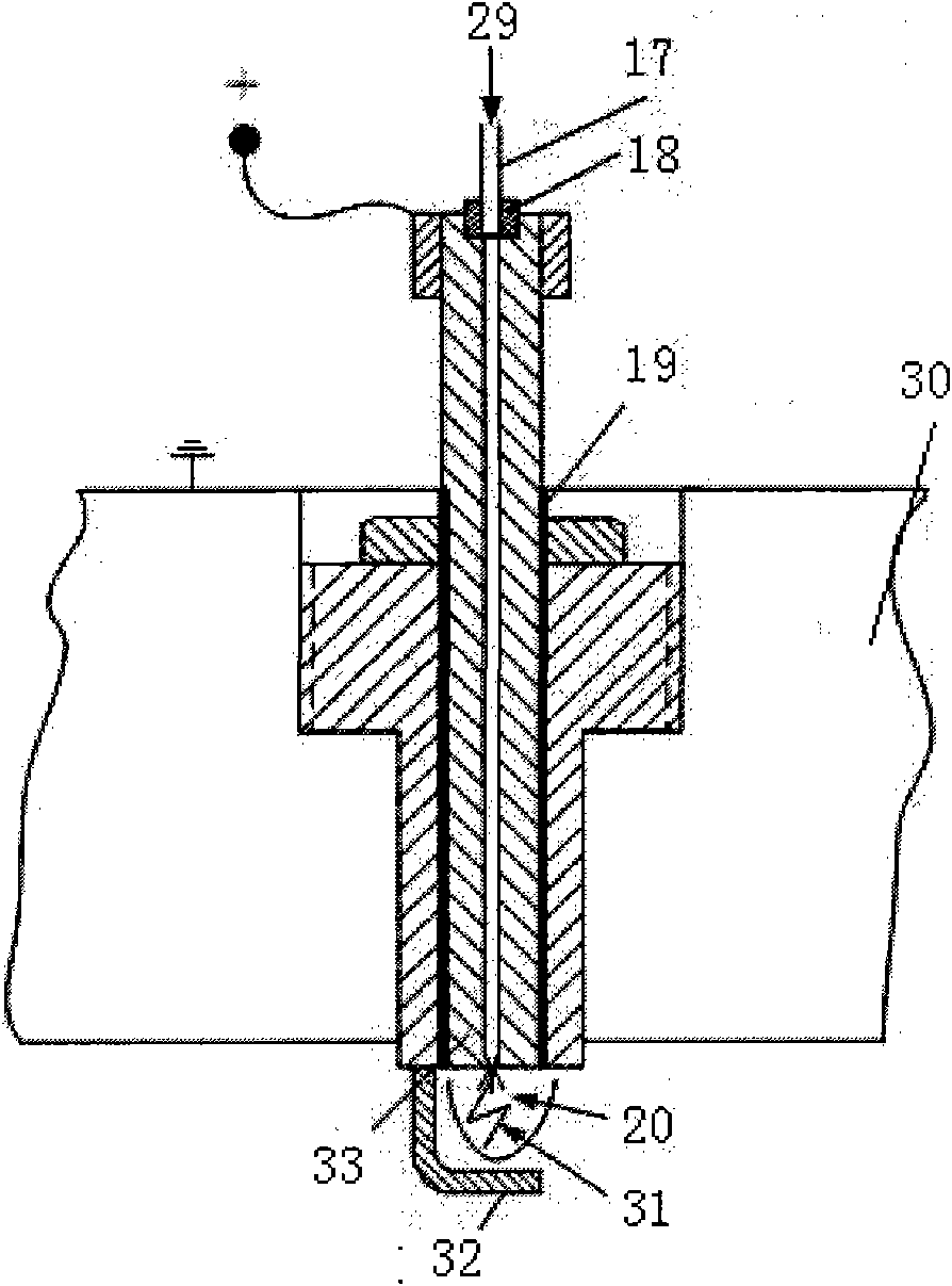 Hybrid power transmission system and control method of online hydrogen production and local hydrogen enrichment internal combustion engine