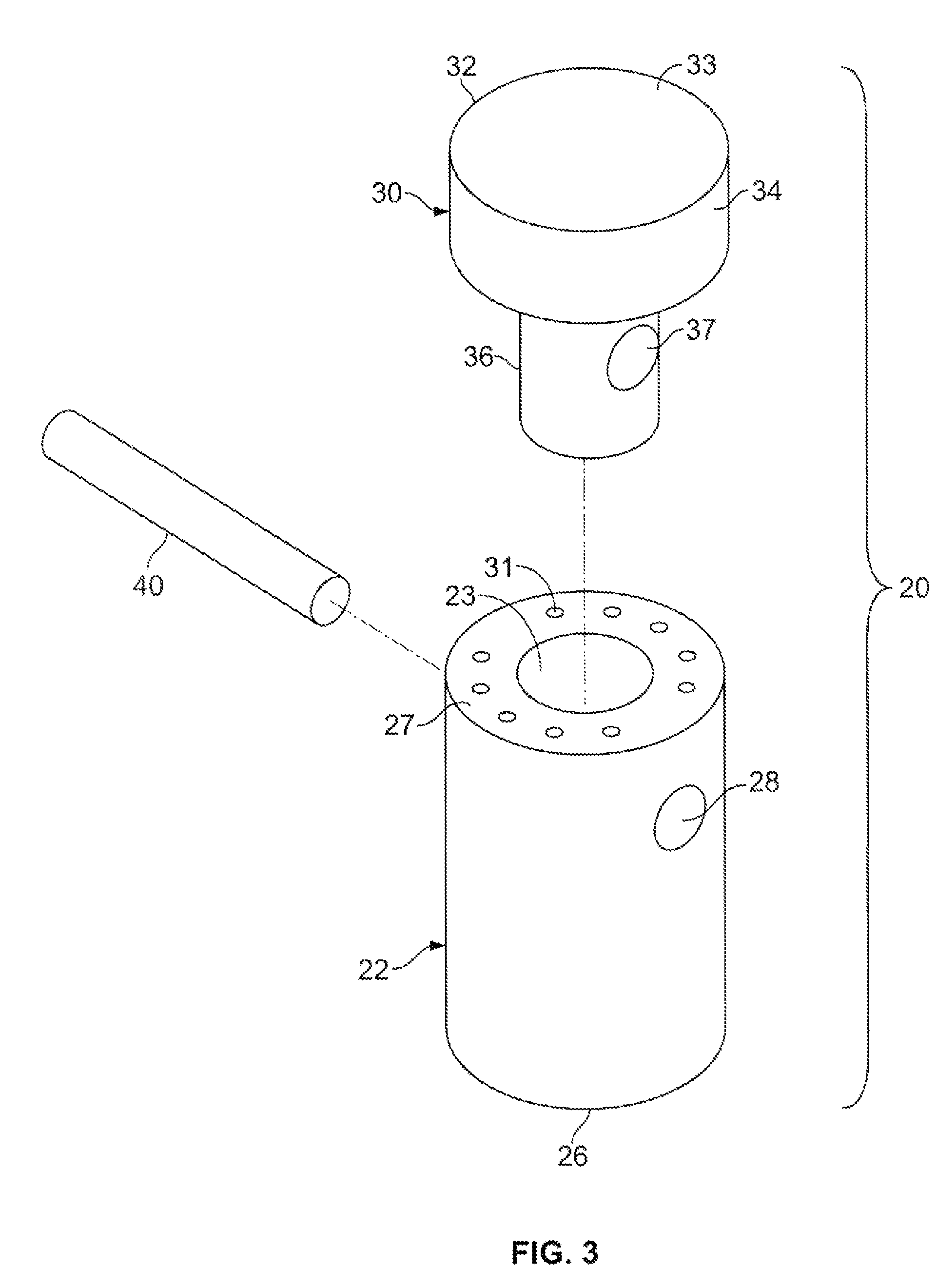 Two piece cancellous construct for cartilage repair