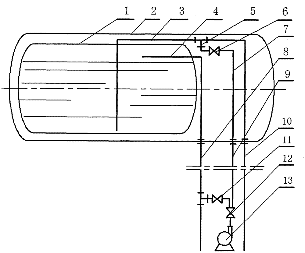 Solar water heater air pressure emptying freeze-proofing system