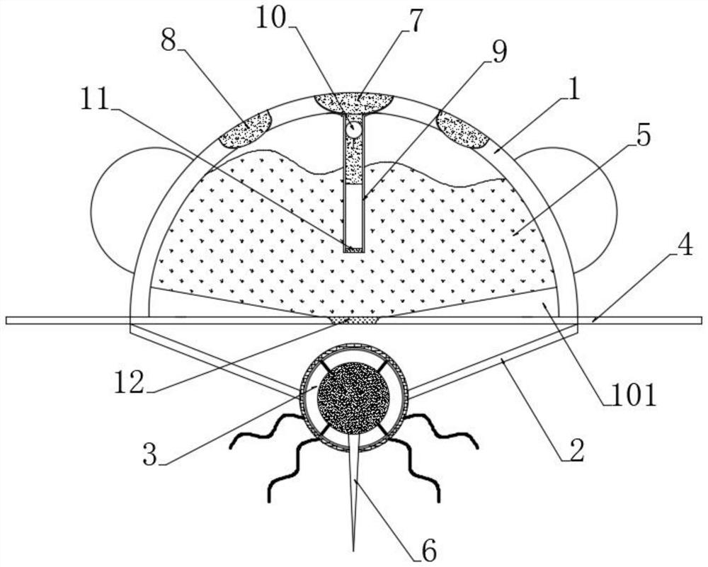 Fertilizer coating sustained-release agent and application method thereof