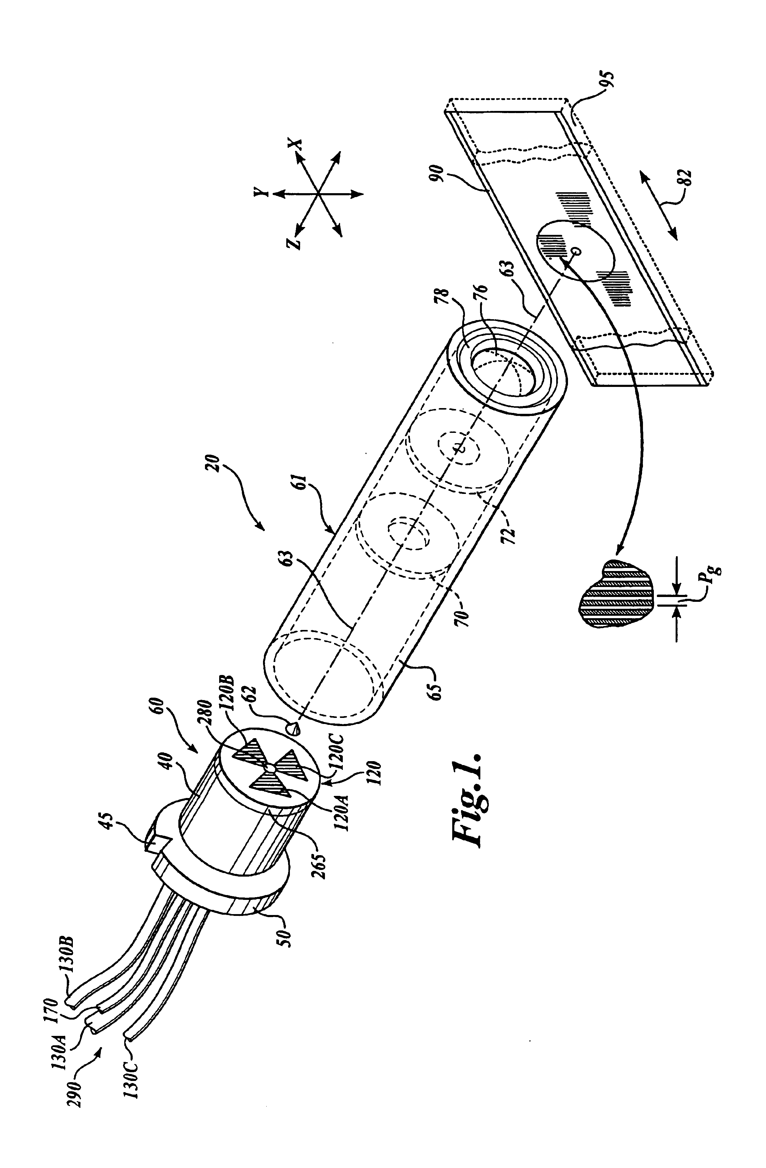 Miniature imaging encoder readhead using fiber optic receiver channels