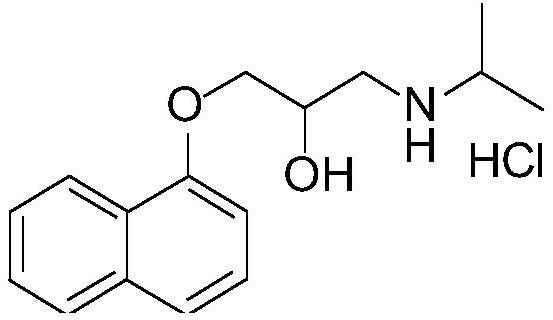 Purification method for propranolol hydrochloride key intermediate