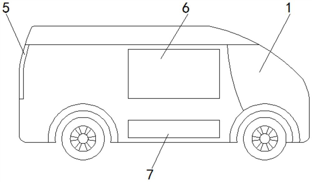 Movable carrier with portable vehicle-mounted refrigerating device