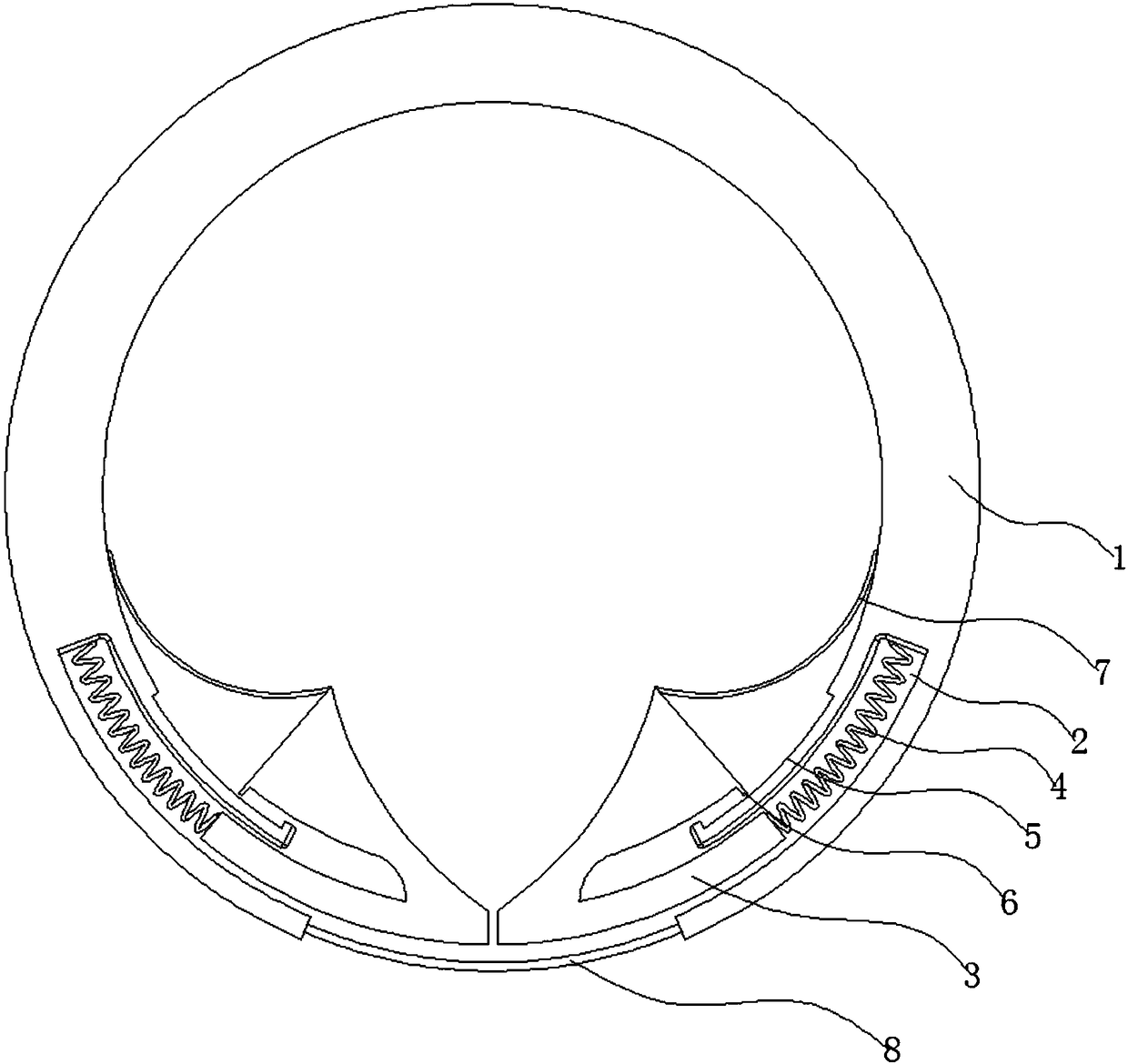 Pressure-stabilizing type flute