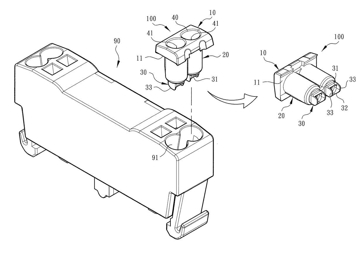 Wire plug-in aid sleeve structure for wire connection terminal