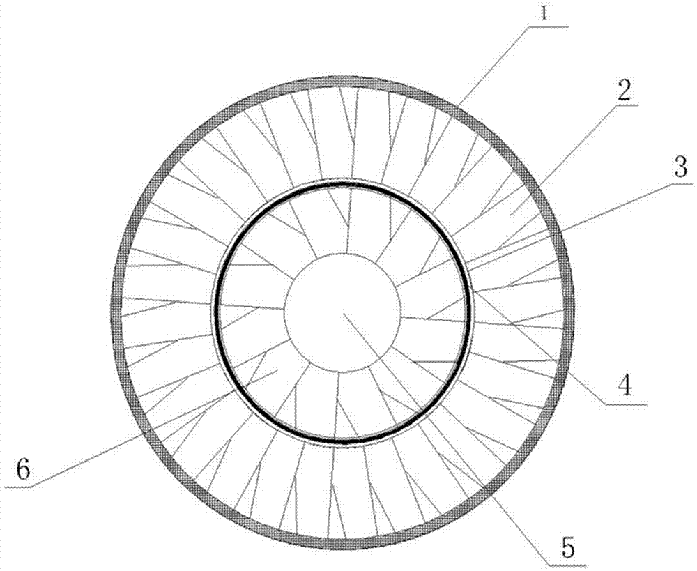 Magnetic suspension outer culvert fan used for aero-turbofan engine