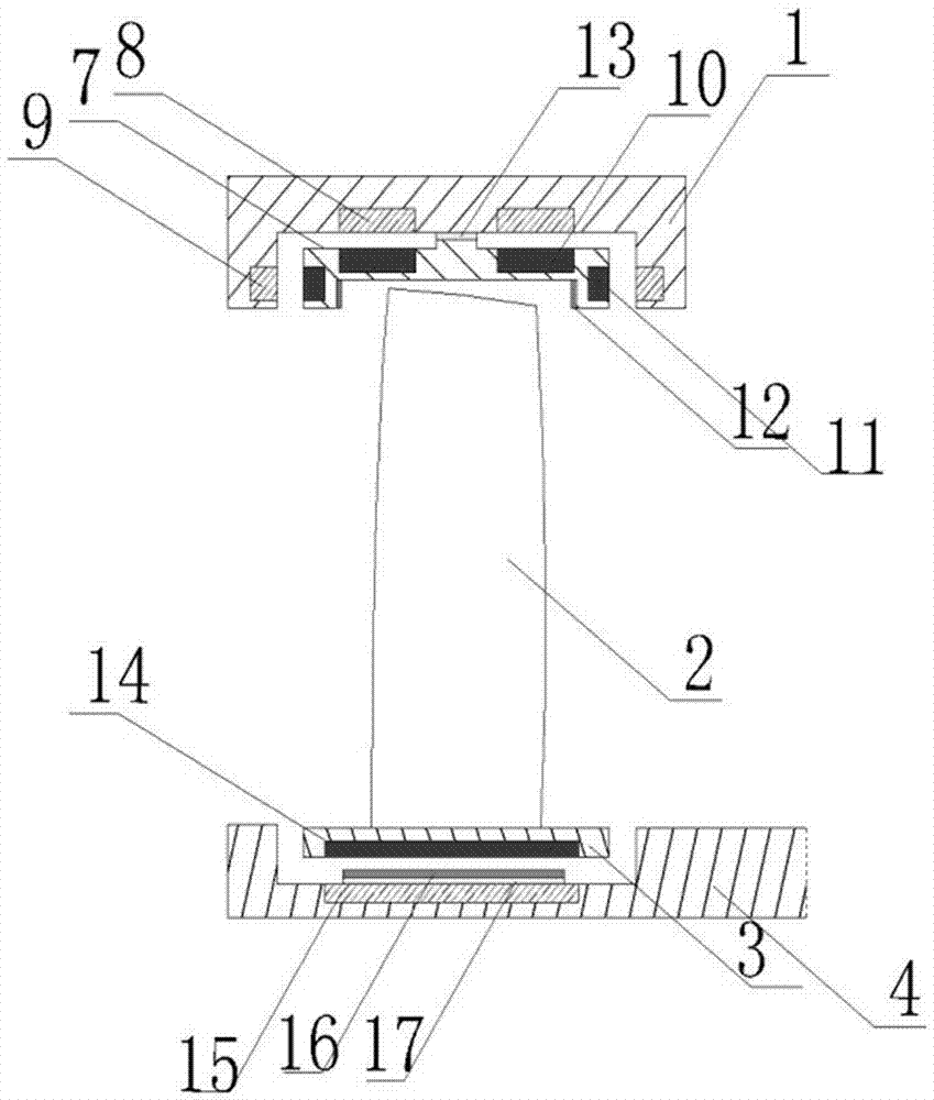 Magnetic suspension outer culvert fan used for aero-turbofan engine