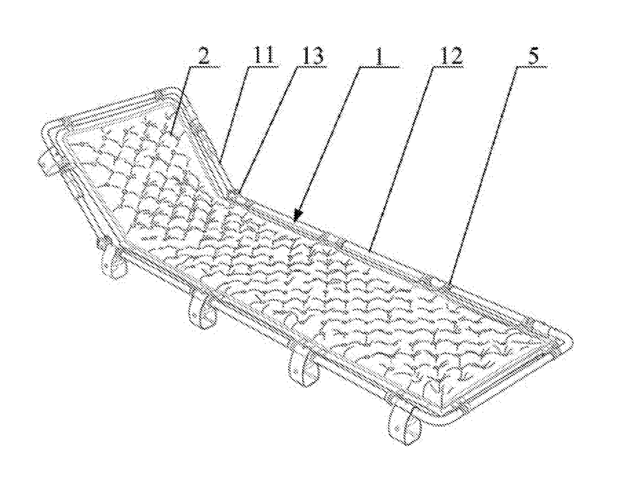 Folding bed