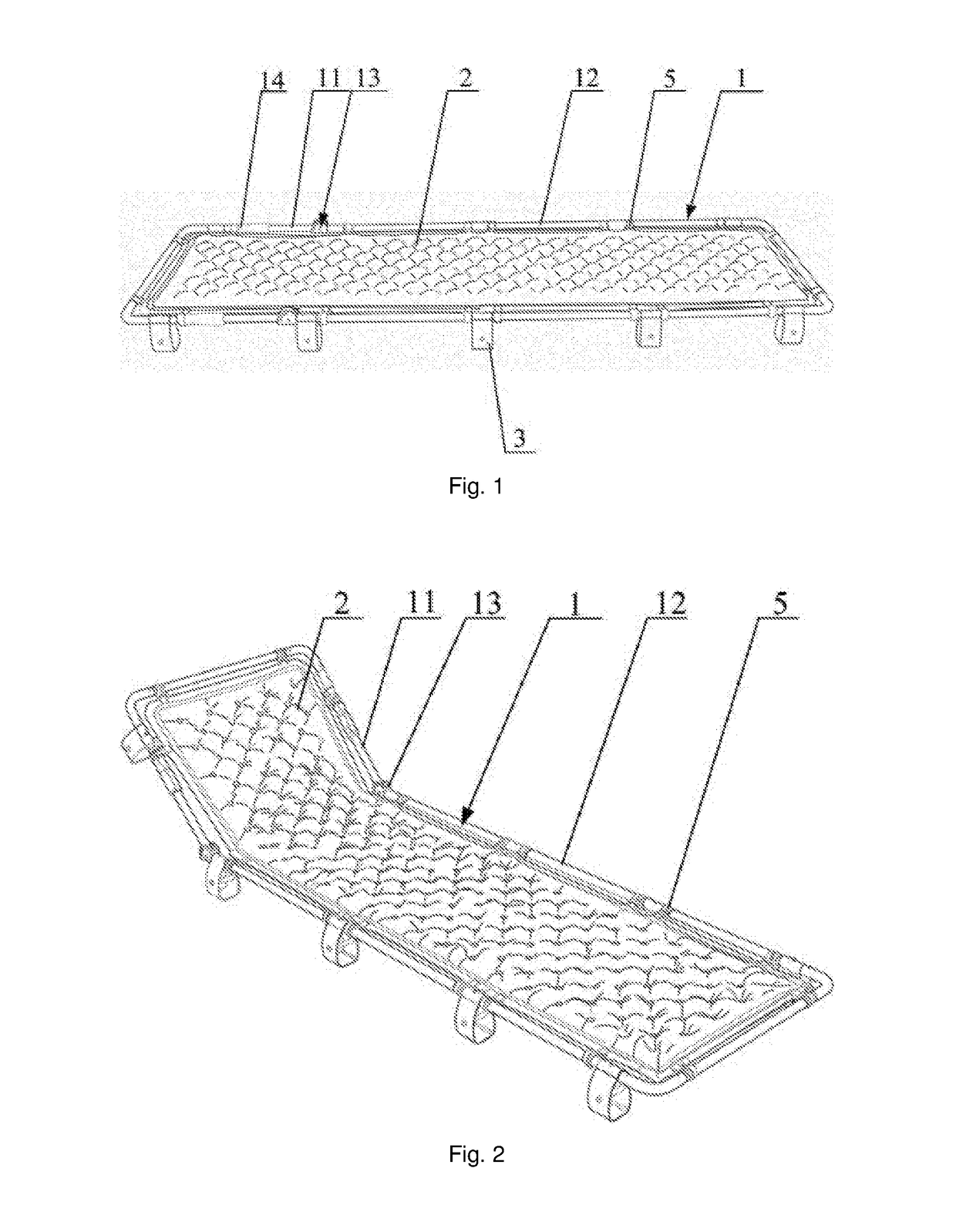 Folding bed