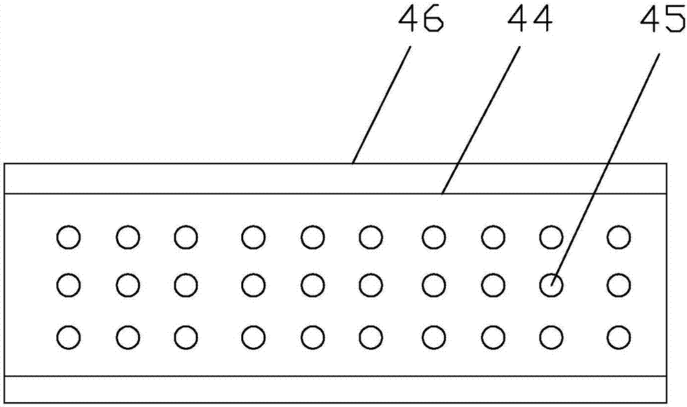 Urban road integrated seepage draining system and construction method thereof