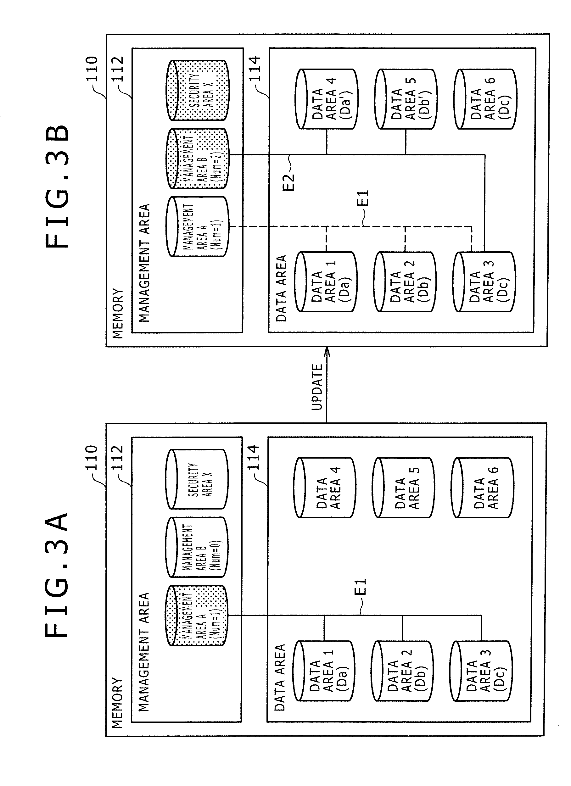 Data Storage Device, Memory Managing Method, and Program