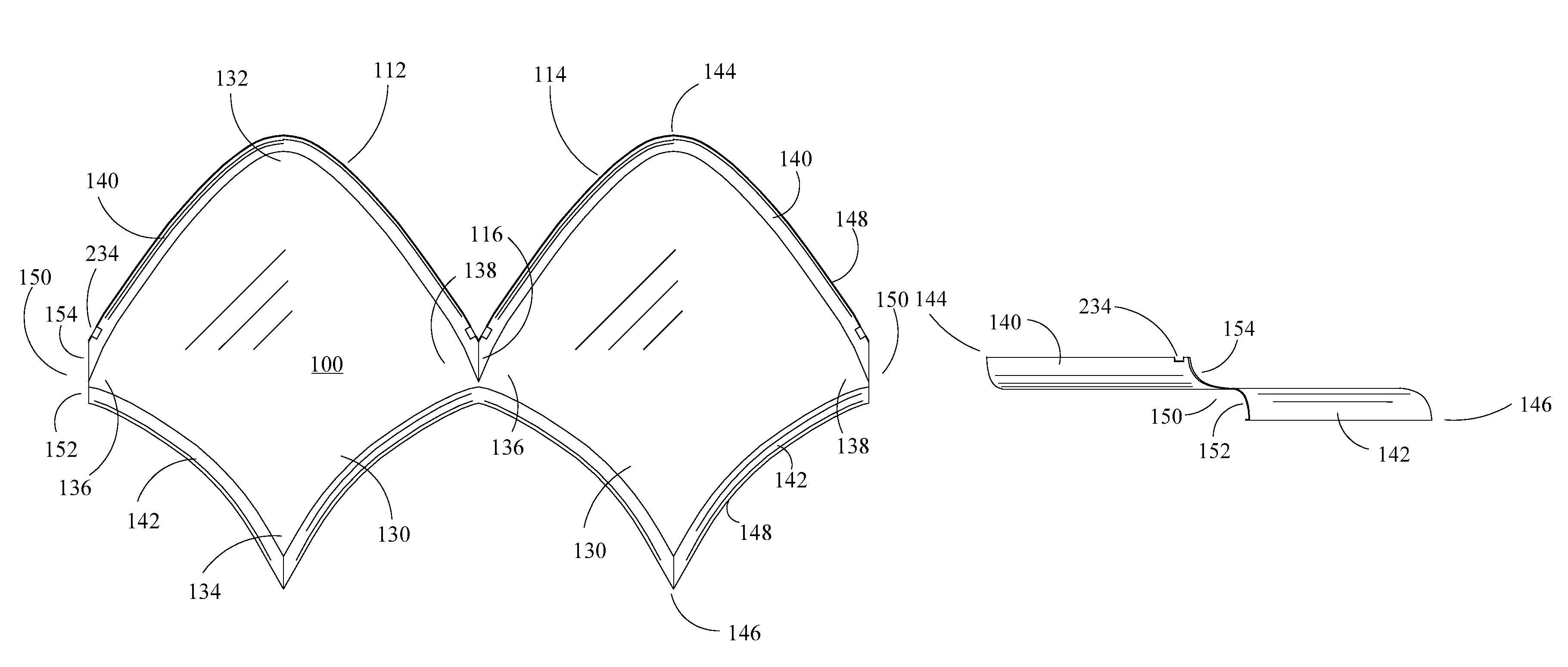 Tile and tile assembly for a roof