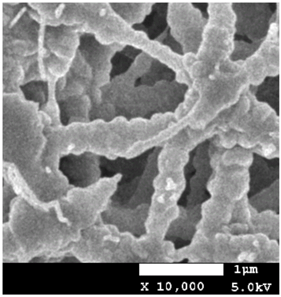 Super-hydrophobic polytetrafluoroethylene fiber membrane preparation method