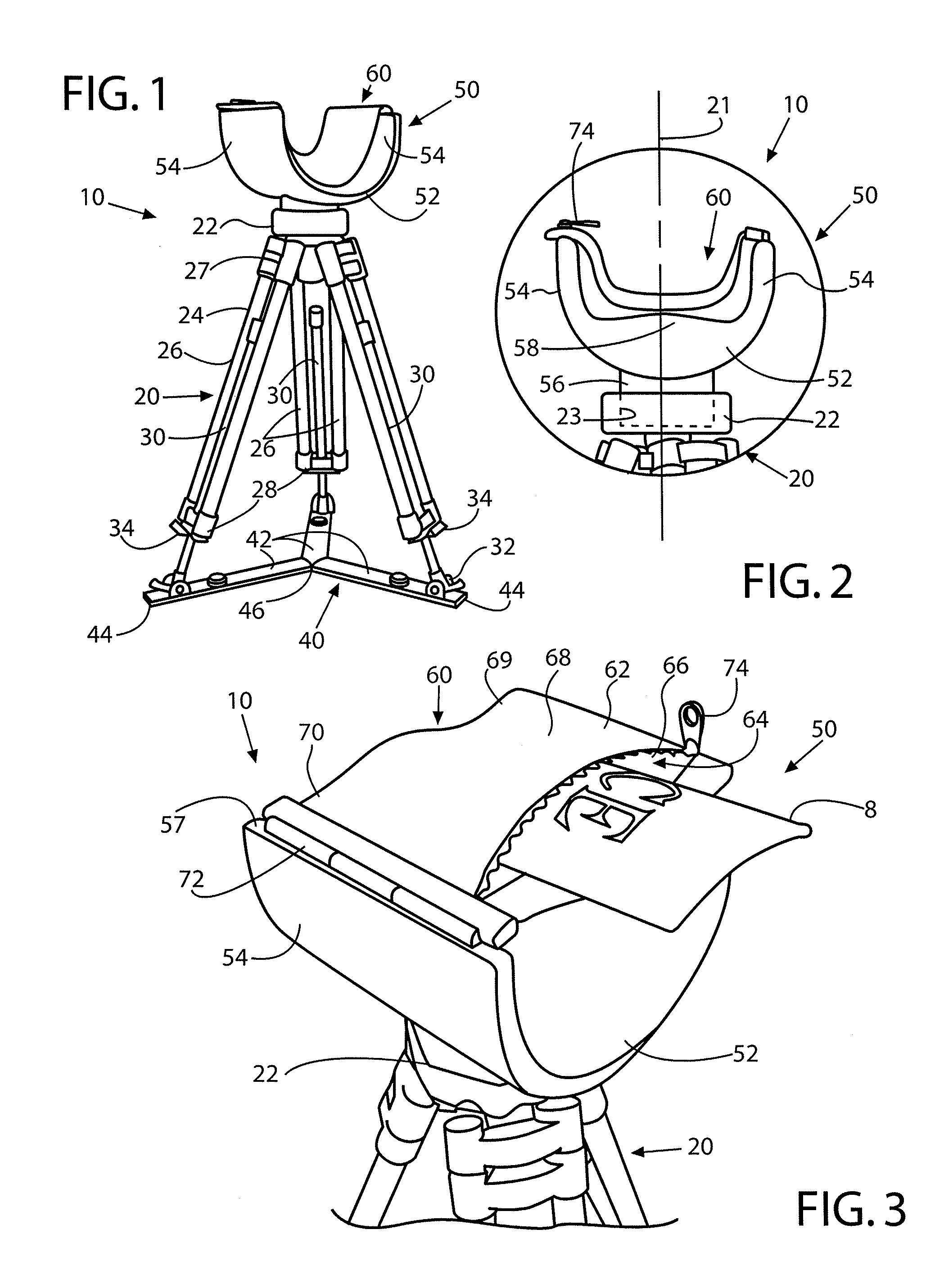 Mobile apparatus for providing cryotherapy and thermotherapy to a region of a knee being in elevated position