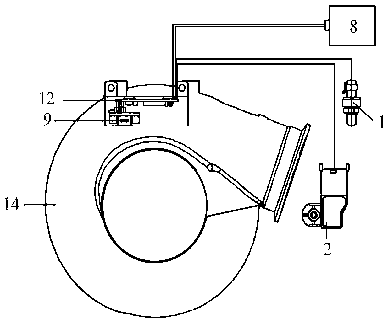 Intelligent data optimizing device of diesel vehicle engine sensor