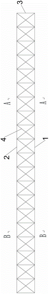 Steel truss-prestressed concrete bridge deck combined bridge girder and construction method thereof