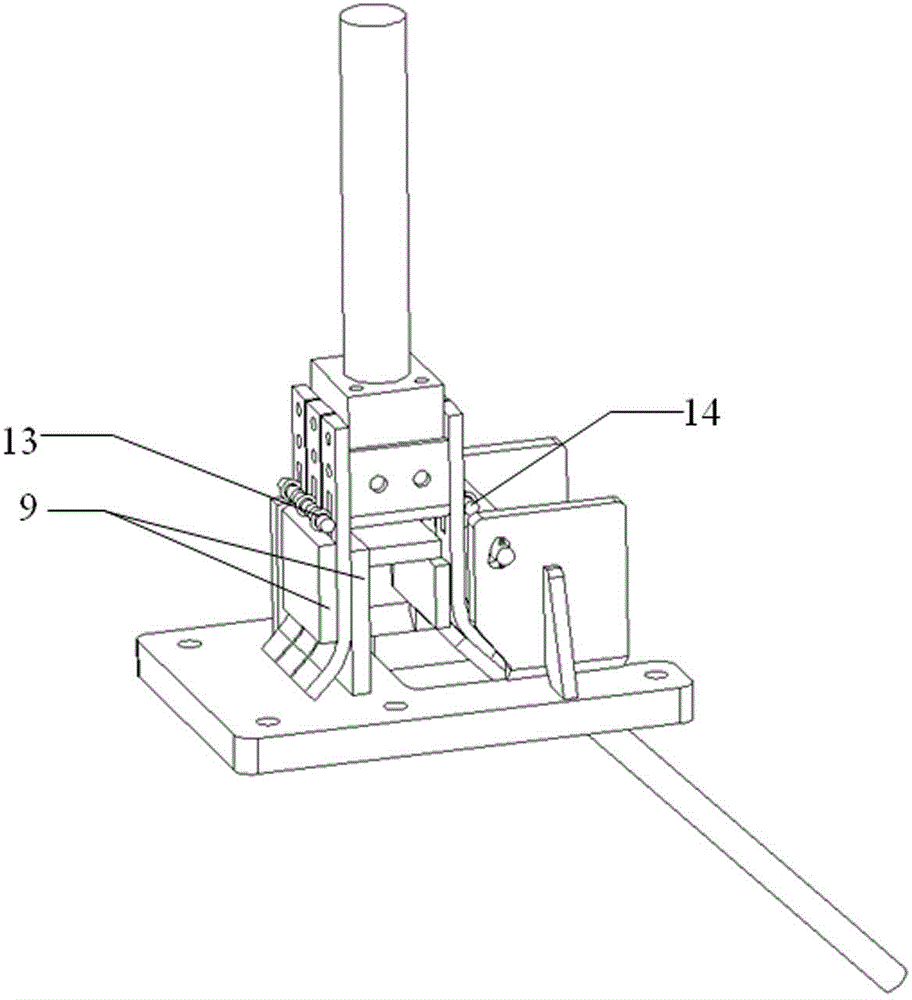 Tool special for assembling and disassembling contact finger of disconnecting switch