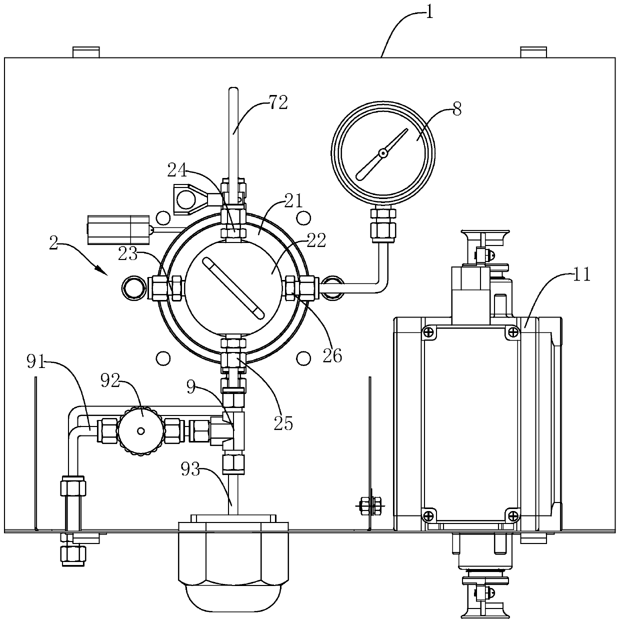 Explosion-proof dilution sampling probe