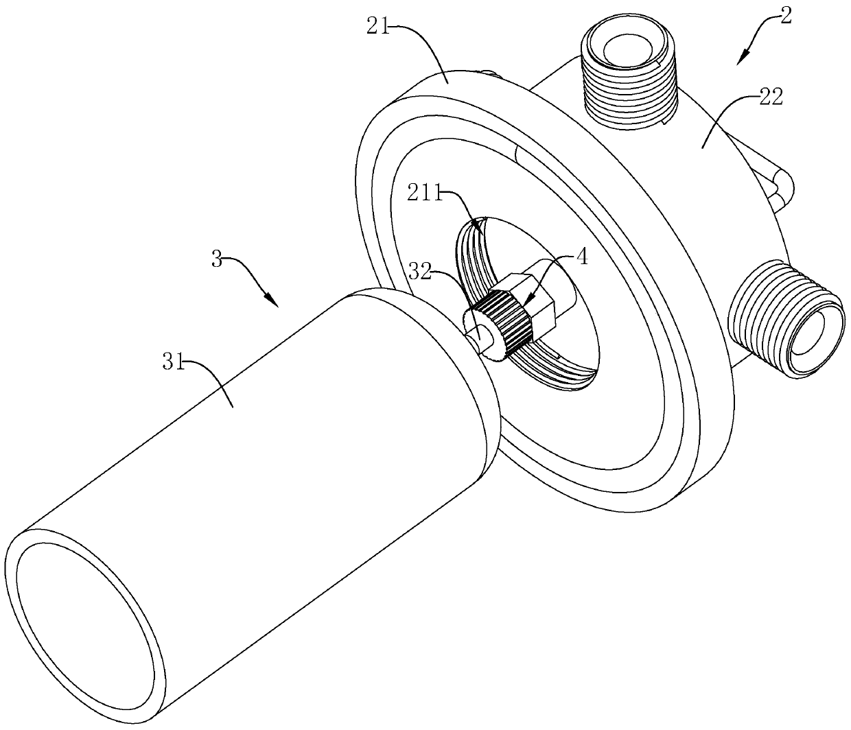 Explosion-proof dilution sampling probe