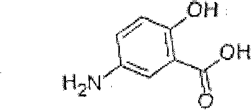 Mesalazine dripping pills and preparation method thereof