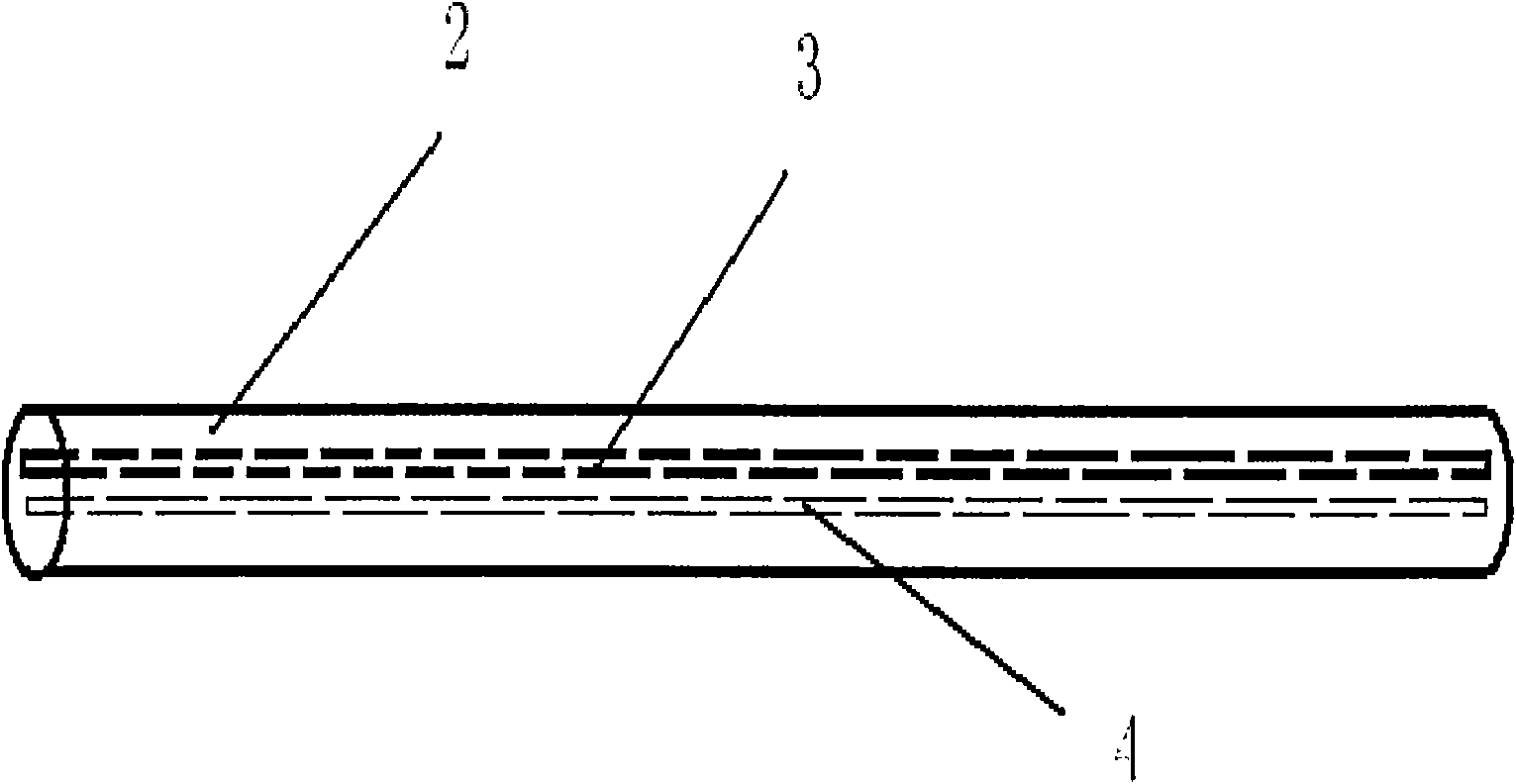 Firefighting guide illumination line