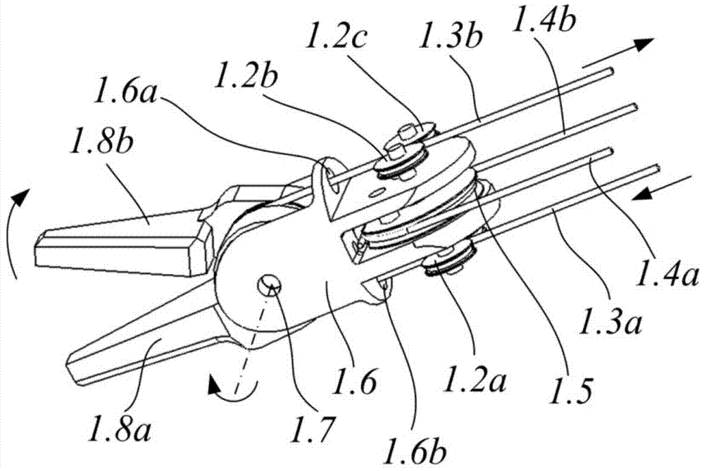 Low-friction low-inertia surgical instrument for minimally invasive surgical robot