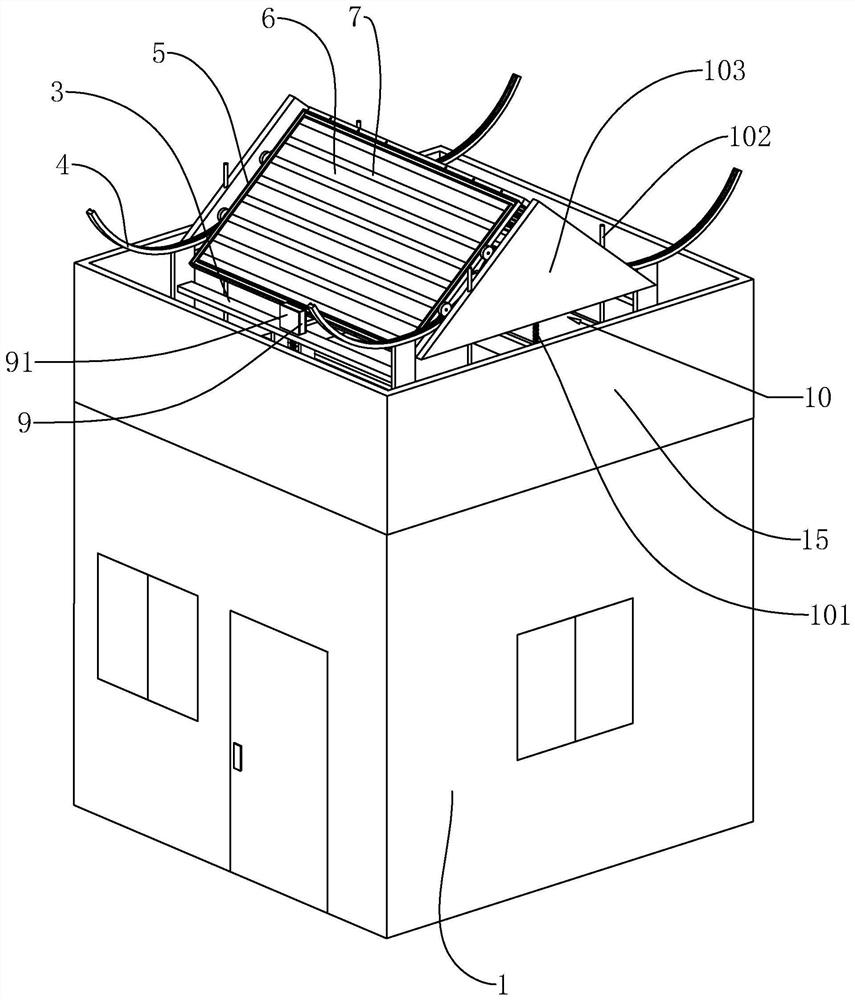 Green energy-saving building