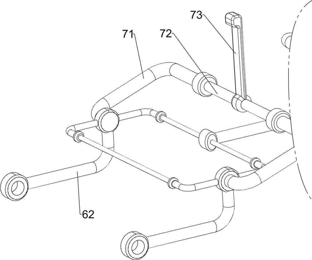 Metal plate riveting and punching device for industrial production