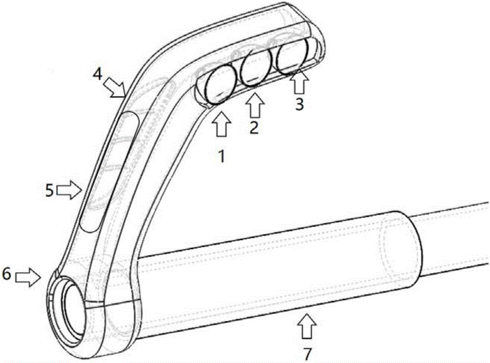 Bicycle lighting device