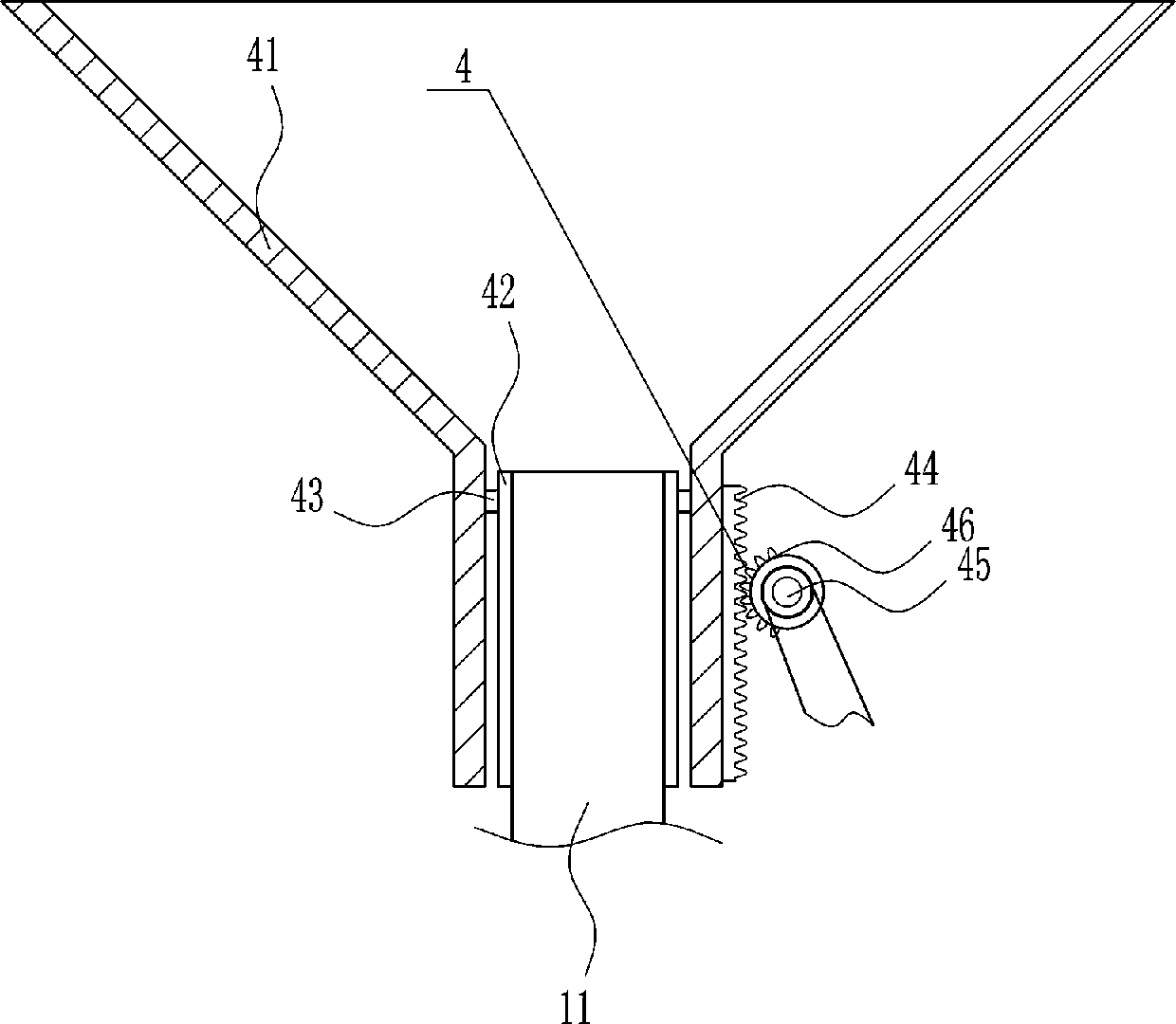 Agricultural Chinese chestnut screening device