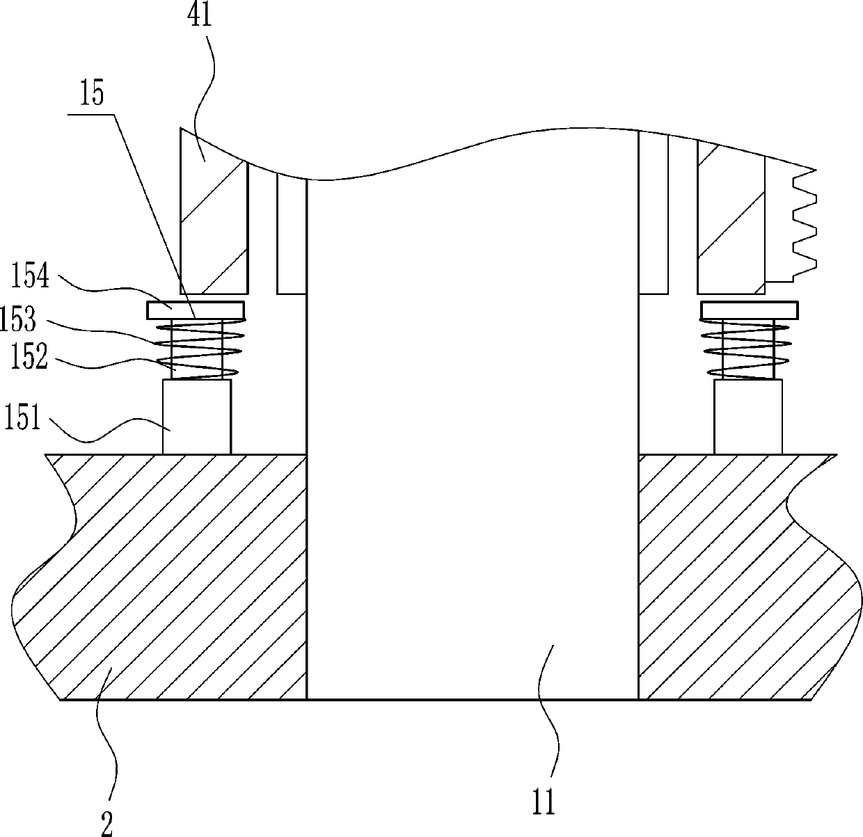 Agricultural Chinese chestnut screening device