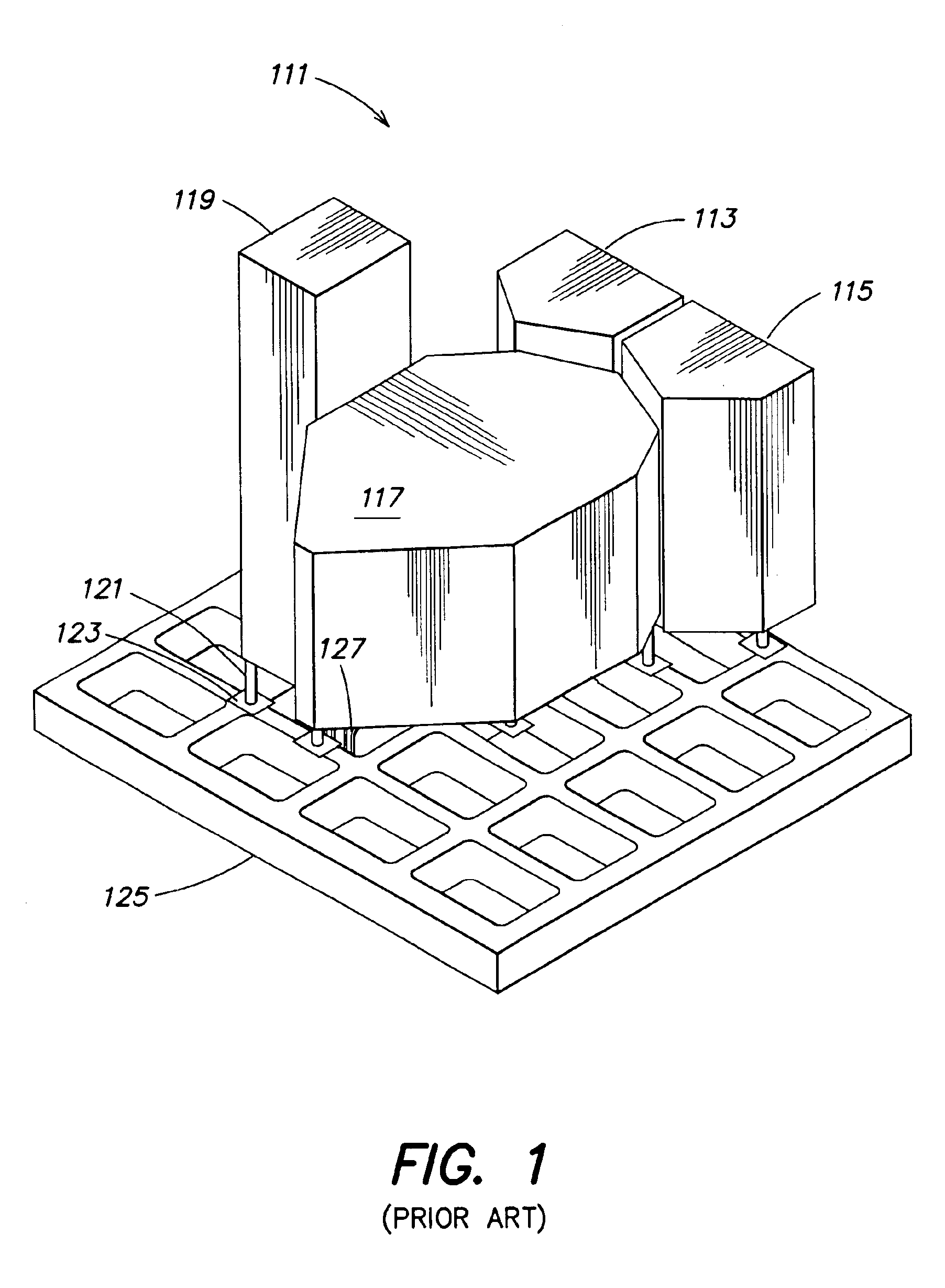 Facilities connection box for pre-facilitation of wafer fabrication equipment